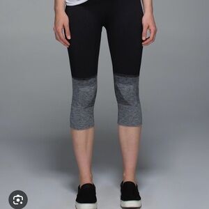Lululemon Seamless Street Crops